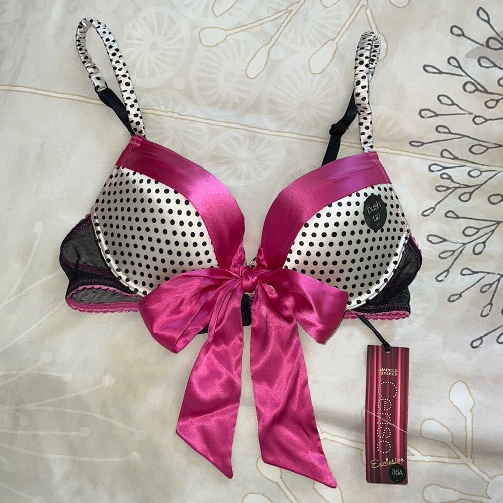 Marks & Spencer 36A Polka Dot Push Up Bra